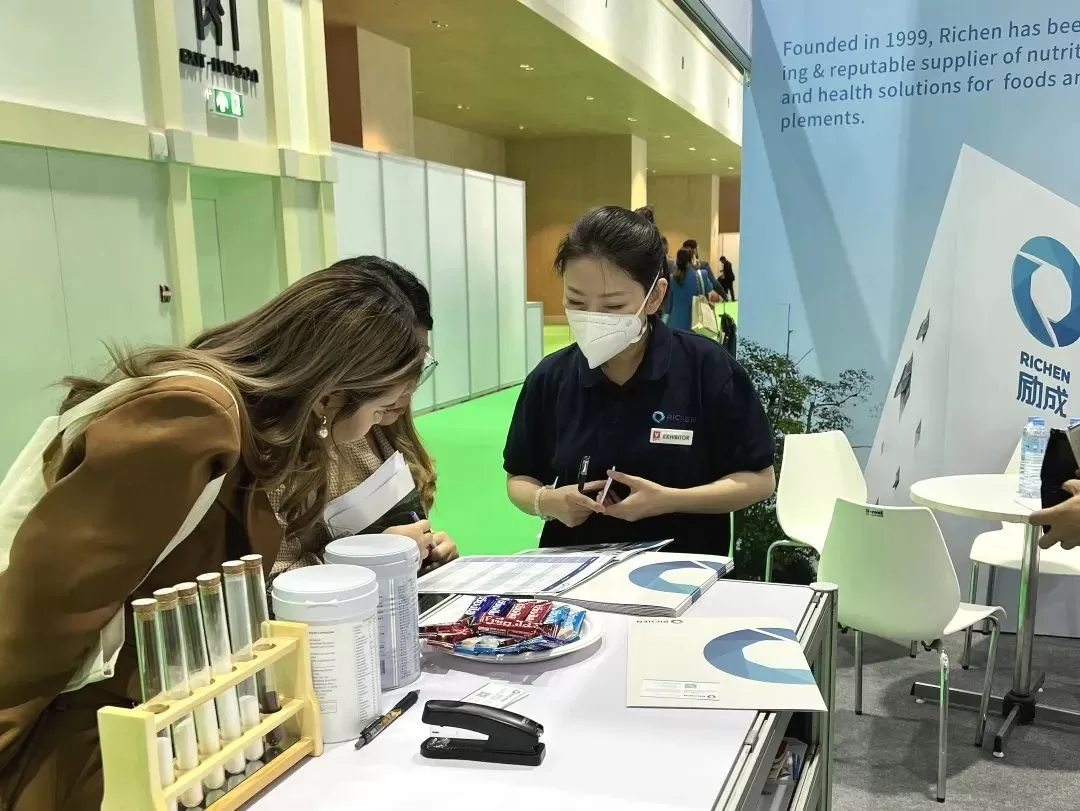 Richen Brought Innovative Products and Solutions at Vitafoods Asia 2023