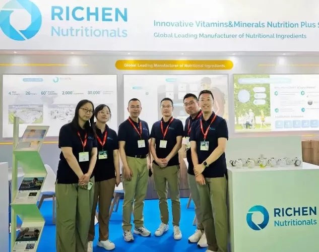 RICHEN menampilkan solusi Vitamin & nutrisi mineral inovatif Plus di Vitafoods Eropa 2025